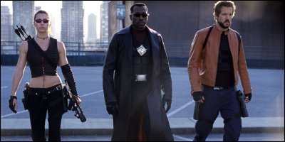 blade: trinity - a shot from the film