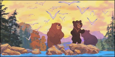 brother bear - a shot from the film