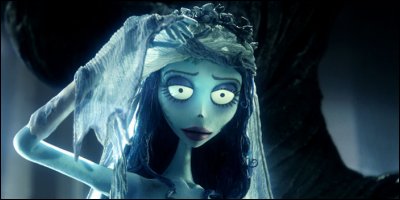 tim burton's corpse bride - a shot from the film