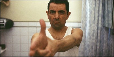 johnny english - a shot from the film