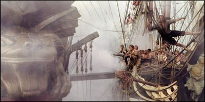 master and commander: the far side of the world - a shot from the film