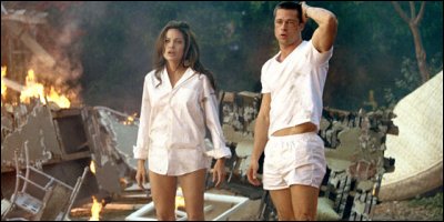 mr. & mrs. smith - a shot from the film