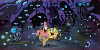 the spongebob squarepants movie - a shot from the film