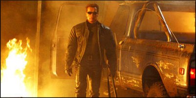 terminator 3: rise of the machines - a shot from the film
