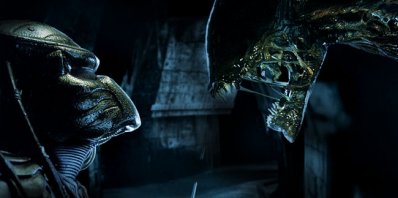 alien vs. predator - a shot from the film
