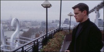 the bourne identity - a shot from the film