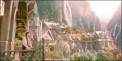 the lord of the rings: the fellowship of the ring - a shot from the film