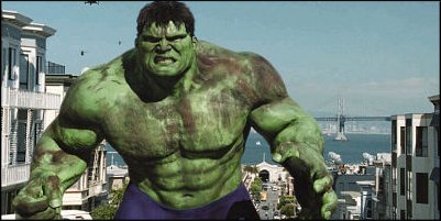 the hulk - a shot from the film