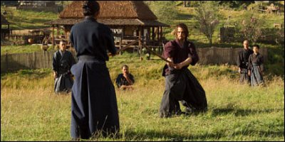 the last samurai - a shot from the film